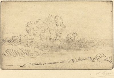 Nära Nortkerque (Pres de Nortkerque) av Alphonse Legros