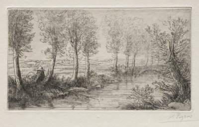 Nära bruket. av Alphonse Legros