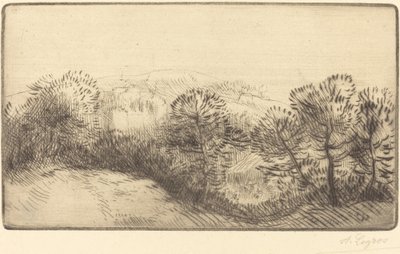 Nära skogen (Pres du bois) av Alphonse Legros