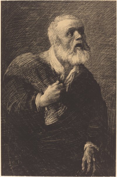 Night Crier The Night Crier. av Alphonse Legros