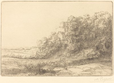 Gamla slottet av Alphonse Legros