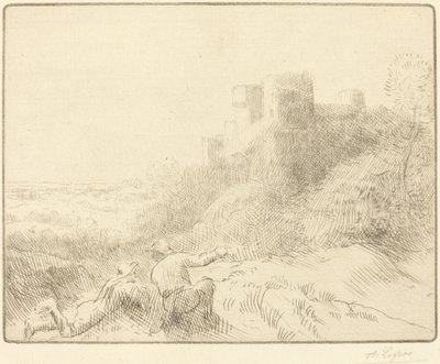Gamla slottet av Alphonse Legros