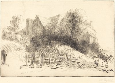 Gamla värdshuset av Alphonse Legros