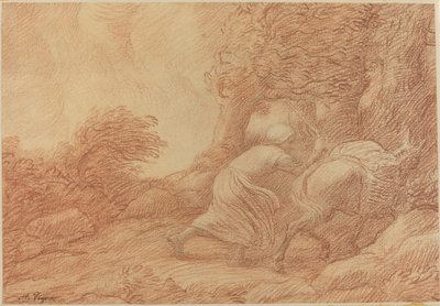 Bonde och Ass. av Alphonse Legros