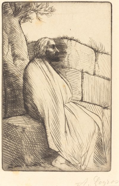 Att filosofera (Filosofen) av Alphonse Legros