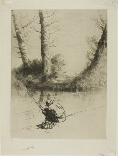 Polfiskare av Alphonse Legros