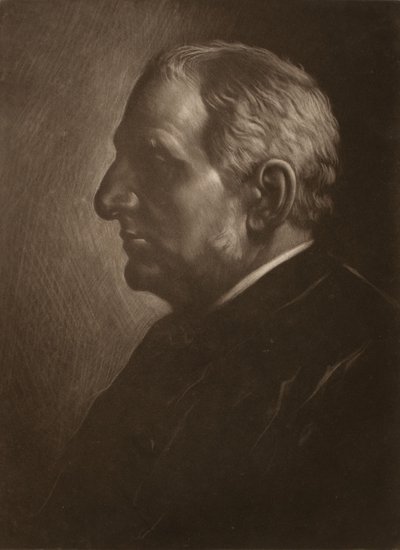 Porträtt av Sir Francis Seymour Hayden av Alphonse Legros