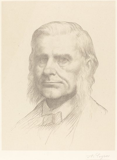 Professor Huxley, andra plattan av Alphonse Legros