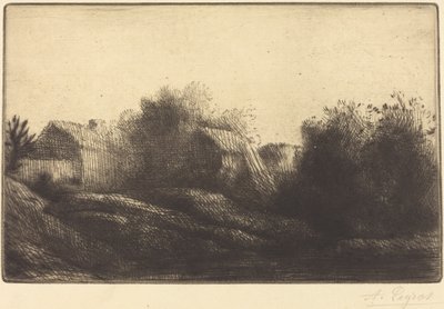 Remembrance of My Village Souvenir de mon village. av Alphonse Legros
