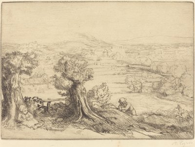 Remembrance of a Valley in Burgundy Remembrance of a Valley in Burgundy. av Alphonse Legros