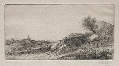 Ta in höet. av Alphonse Legros