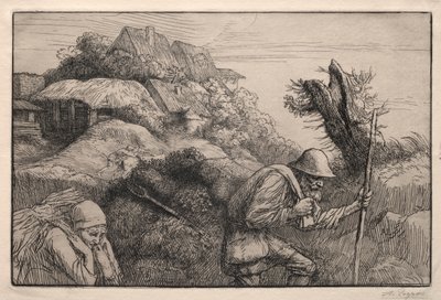 Tillbaka från skogen av Alphonse Legros