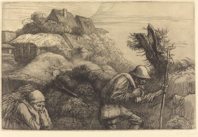 Tillbaka från skogen av Alphonse Legros