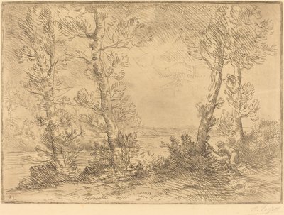 Laxfiskare av Alphonse Legros
