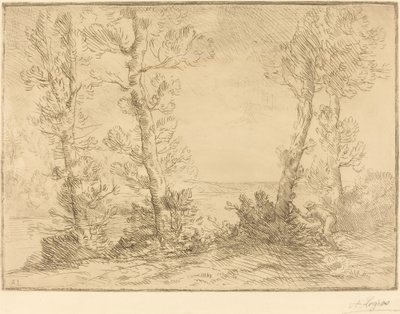 Laxfiskare Laxfiskaren. av Alphonse Legros