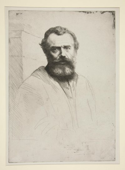 Självporträtt av Alphonse Legros