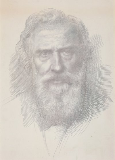 Självporträtt av Alphonse Legros