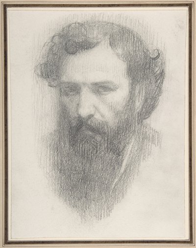 Självporträtt av Alphonse Legros