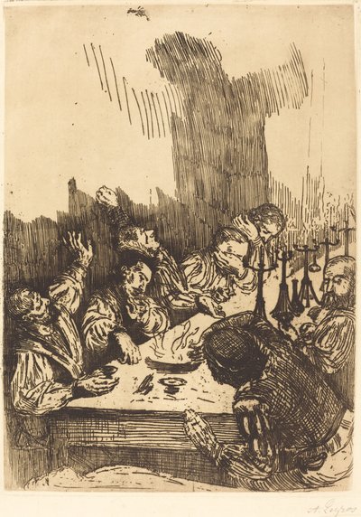Skugga (Ombre) av Alphonse Legros