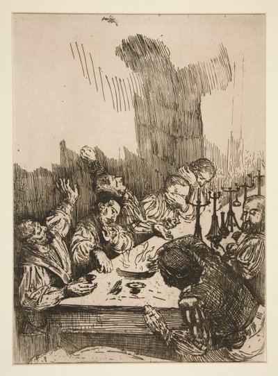 Skugga (Ombre) av Alphonse Legros