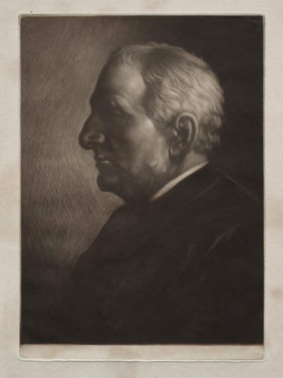 Sir Francis Seymour Haden. av Alphonse Legros
