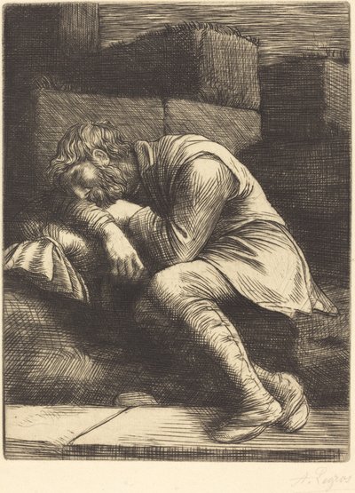 Sova tiggare Sova tiggare. av Alphonse Legros