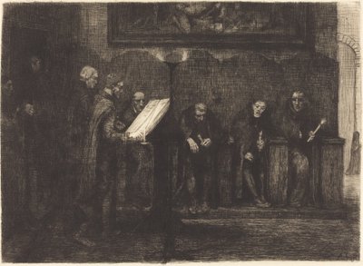 Spanska sångare av Alphonse Legros