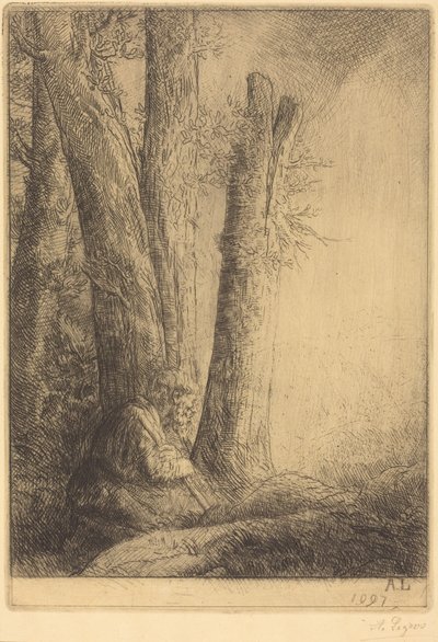 Studie till Den förlorade sonen av Alphonse Legros