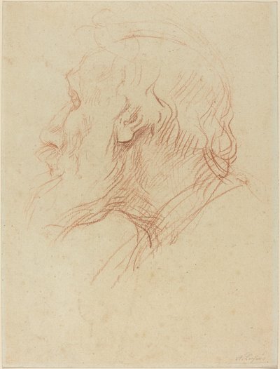 Studie av en tiggare av Alphonse Legros