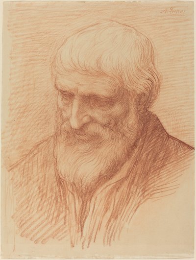 Studie av en filosof av Alphonse Legros