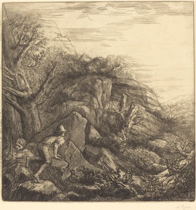 Soluppgång En soluppgång. av Alphonse Legros