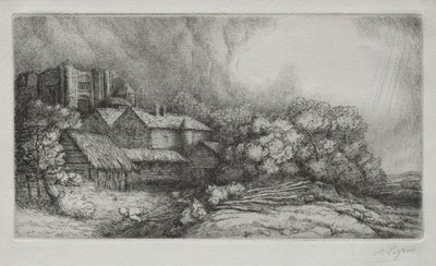 The Abbey Farm The Abbey Farm. av Alphonse Legros