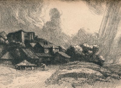 Abbey Farm, c1893 av Alphonse Legros