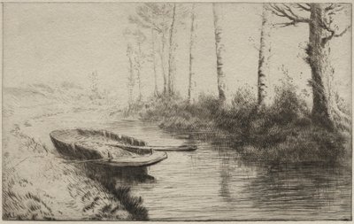 Kanalen, morgon. av Alphonse Legros