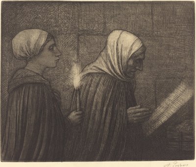 Krubban La creche. av Alphonse Legros