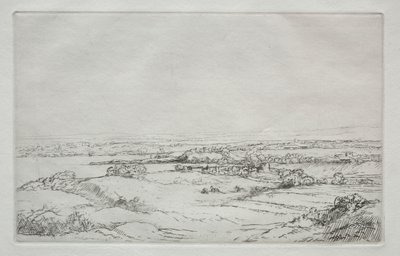 Ängen nära sjön (La Plaine Près Du Lac) av Alphonse Legros