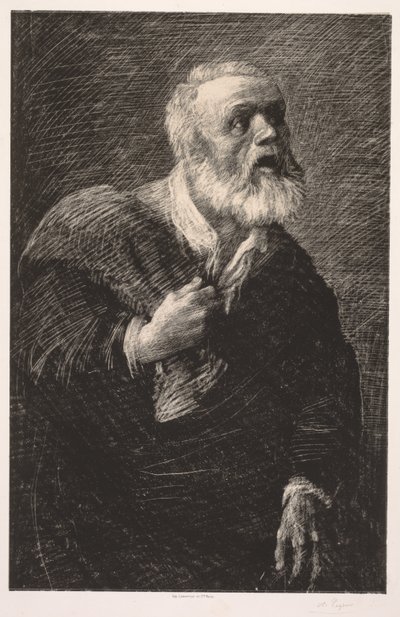 Nattskrikaren av Alphonse Legros