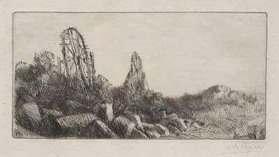 De gamla stenbrotten i Montrouge. av Alphonse Legros