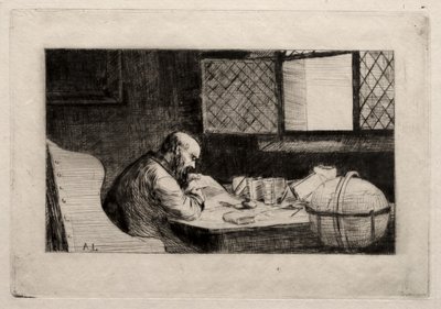 Filosofen av Alphonse Legros