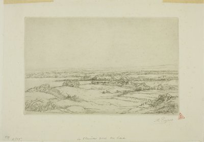 Slätten nära sjön av Alphonse Legros