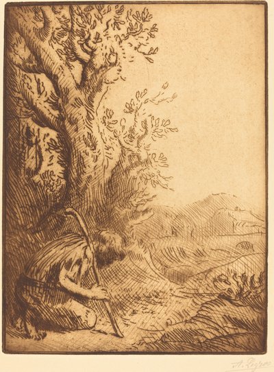 Den förlorade sonen, 4:e plattan Den förlorade sonen. av Alphonse Legros