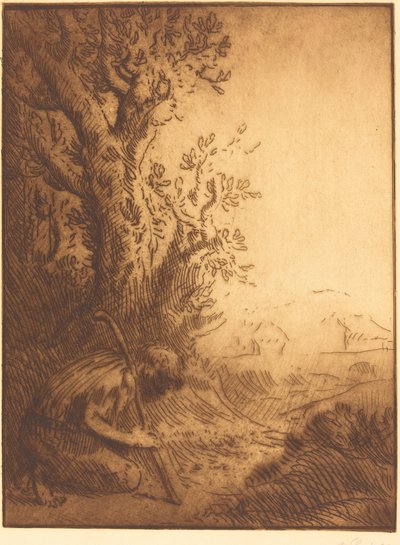 Den förlorade sonen, 4:e plattan Den förlorade sonen. av Alphonse Legros