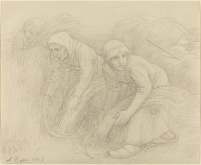 The Reapers av Alphonse Legros