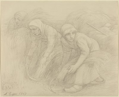 Skördefolket av Alphonse Legros