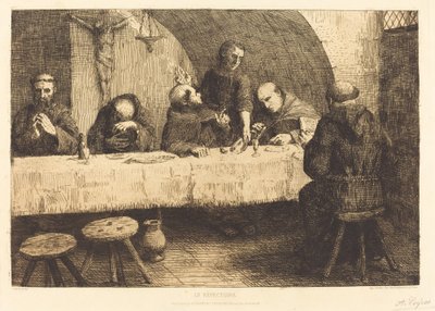 Matsalen Le Refectoire. av Alphonse Legros