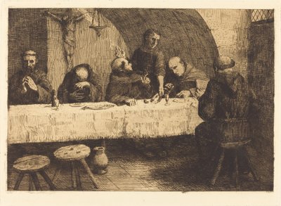 Matsalen Le Refectoire. av Alphonse Legros