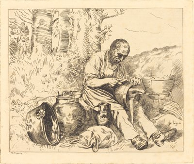 Tinker Le retameur. av Alphonse Legros