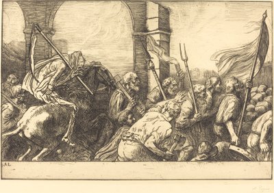 The Triumph of Death: Departure The Triumph of Death: The Departure. av Alphonse Legros