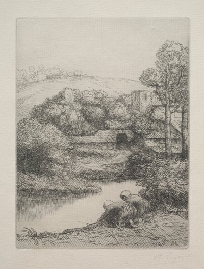 Tvätthuset av Alphonse Legros