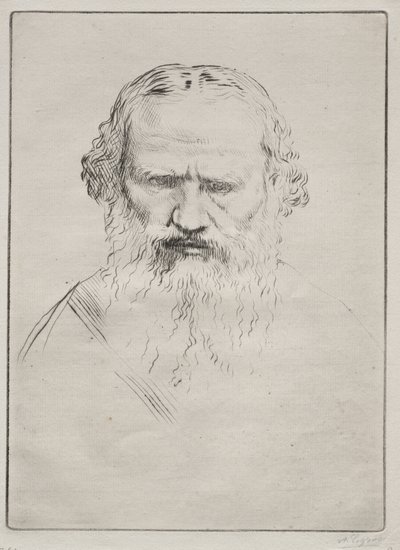 Tolstoj av Alphonse Legros